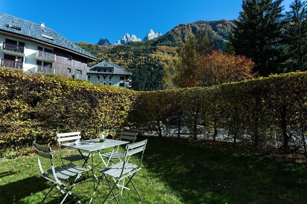 Apartment Triolet Jardin - Garden With Mont Blanc Views Chamonix Exterior foto